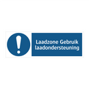 Laadzone Gebruik laadondersteuning & Laadzone Gebruik laadondersteuning