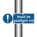 Houd de voorkant vrij & Houd de voorkant vrij & Houd de voorkant vrij