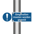 Omgevallen moeten worden gemeld & Omgevallen moeten worden gemeld & Omgevallen moeten worden gemeld
