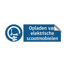 Opladen van elektrische scootmobielen & Opladen van elektrische scootmobielen