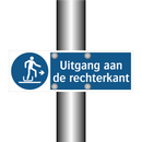 Uitgang aan de rechterkant & Uitgang aan de rechterkant & Uitgang aan de rechterkant