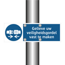 Gelieve uw veiligheidsgordel vast te maken & Gelieve uw veiligheidsgordel vast te maken