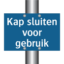 Kap sluiten voor gebruik & Kap sluiten voor gebruik & Kap sluiten voor gebruik