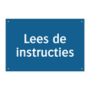 Lees de instructies & Lees de instructies & Lees de instructies & Lees de instructies