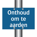 Onthoud om te aarden & Onthoud om te aarden & Onthoud om te aarden & Onthoud om te aarden