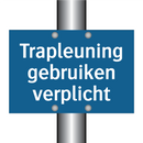 Trapleuning gebruiken verplicht & Trapleuning gebruiken verplicht & Trapleuning gebruiken verplicht