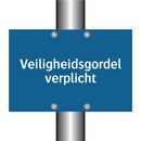 Veiligheidsgordel verplicht & Veiligheidsgordel verplicht & Veiligheidsgordel verplicht