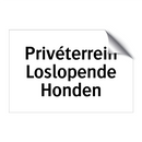Privéterrein Loslopende Honden