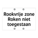 Rookvrije zone Roken niet toegestaan