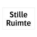 Stille Ruimte