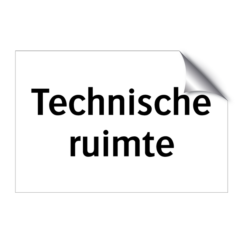 Technische ruimte