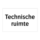 Technische ruimte