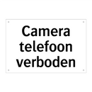 Camera telefoon verboden