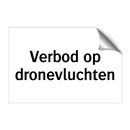 Verbod op dronevluchten