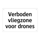 Verboden vliegzone voor drones