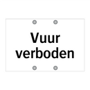 Vuur verboden