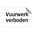 Vuurwerk verboden