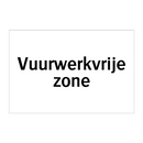 Vuurwerkvrije zone