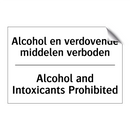 Alcohol en verdovende middelen /.../ - Alcohol and Intoxicants Prohibited/.../