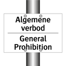 Algemene verbod - General Prohibition