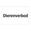 Dierenverbod