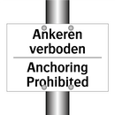 Ankeren verboden - Anchoring Prohibited