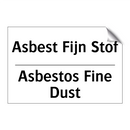 Asbest Fijn Stof - Asbestos Fine Dust