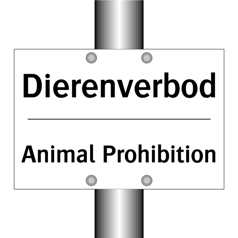 Dierenverbod - Animal Prohibition