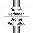 Drones verboden - Drones Prohibited
