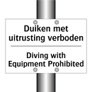 Duiken met uitrusting verboden - Diving with Equipment Prohibited/.../