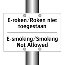 E-roken/Roken niet toegestaan - E-smoking/Smoking Not Allowed
