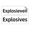 Explosieven - Explosives
