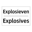 Explosieven - Explosives
