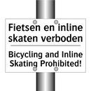 Fietsen en inline skaten verboden/.../ - Bicycling and Inline Skating Prohibited!/.../