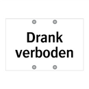 Drank verboden