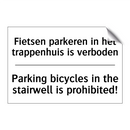 Fietsen parkeren in het trappenhuis /.../ - Parking bicycles in the stairwell /.../