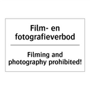 Film- en fotografieverbod - Filming and photography prohibited!/.../