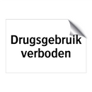 Drugsgebruik verboden