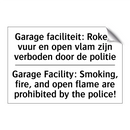 Garage faciliteit: Roken, vuur /.../ - Garage Facility: Smoking, fire, /.../