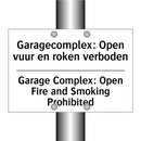 Garagecomplex: Open vuur en roken /.../ - Garage Complex: Open Fire and /.../