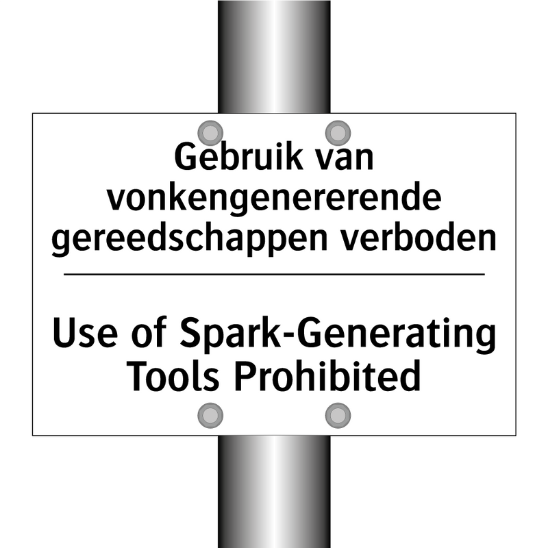 Gebruik van vonkengenererende /.../ - Use of Spark-Generating Tools /.../