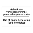 Gebruik van vonkengenererende /.../ - Use of Spark-Generating Tools /.../
