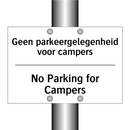 Geen parkeergelegenheid voor campers/.../ - No Parking for Campers