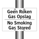 Geen Roken Gas Opslag - No Smoking Gas Stored