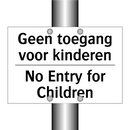 Geen toegang voor kinderen - No Entry for Children