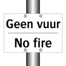 Geen vuur - No fire