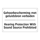 Gehoorbescherming met geluidsbron /.../ - Hearing Protection With Sound /.../