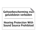 Gehoorbescherming met geluidsbron /.../ - Hearing Protection With Sound /.../