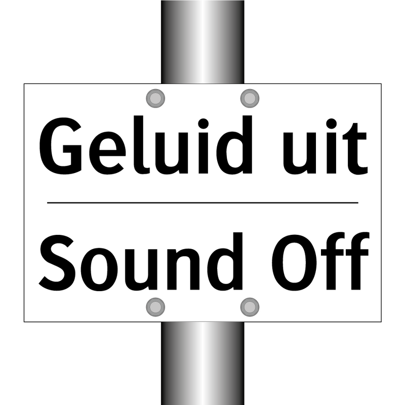 Geluid uit - Sound Off
