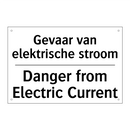 Gevaar van elektrische stroom - Danger from Electric Current